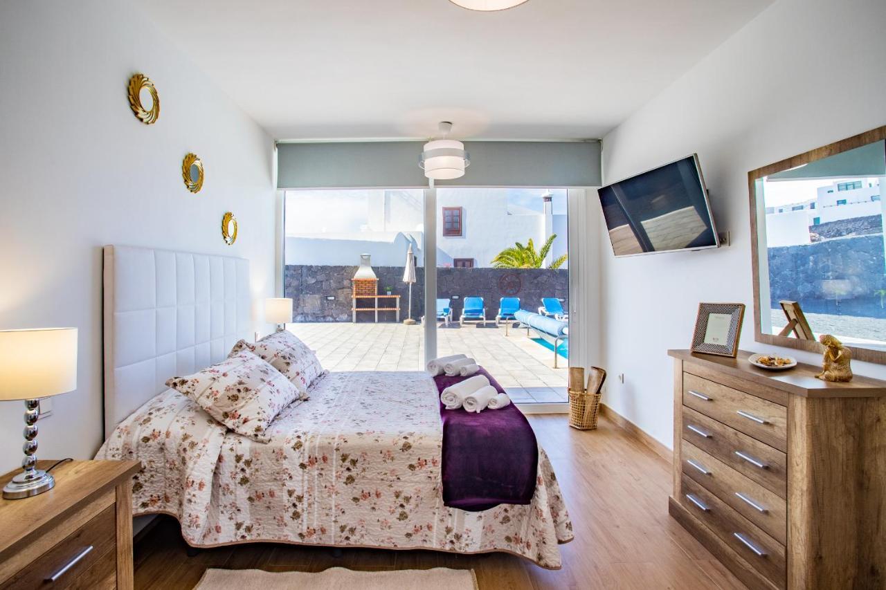 Eslanzarote Eco Villa Tony, Heated Pool, Jacuzzi, Sat Tv, Super Wifi La Costa Exterior photo