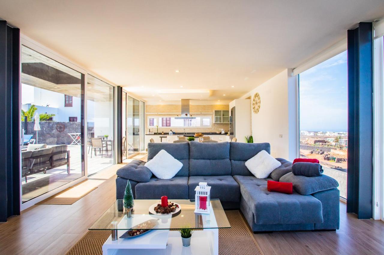 Eslanzarote Eco Villa Tony, Heated Pool, Jacuzzi, Sat Tv, Super Wifi La Costa Exterior photo
