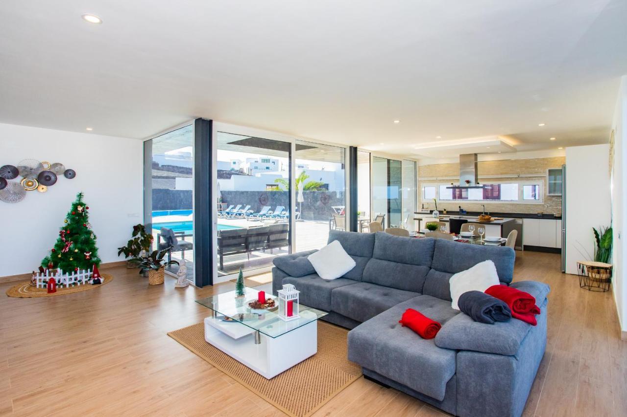 Eslanzarote Eco Villa Tony, Heated Pool, Jacuzzi, Sat Tv, Super Wifi La Costa Exterior photo